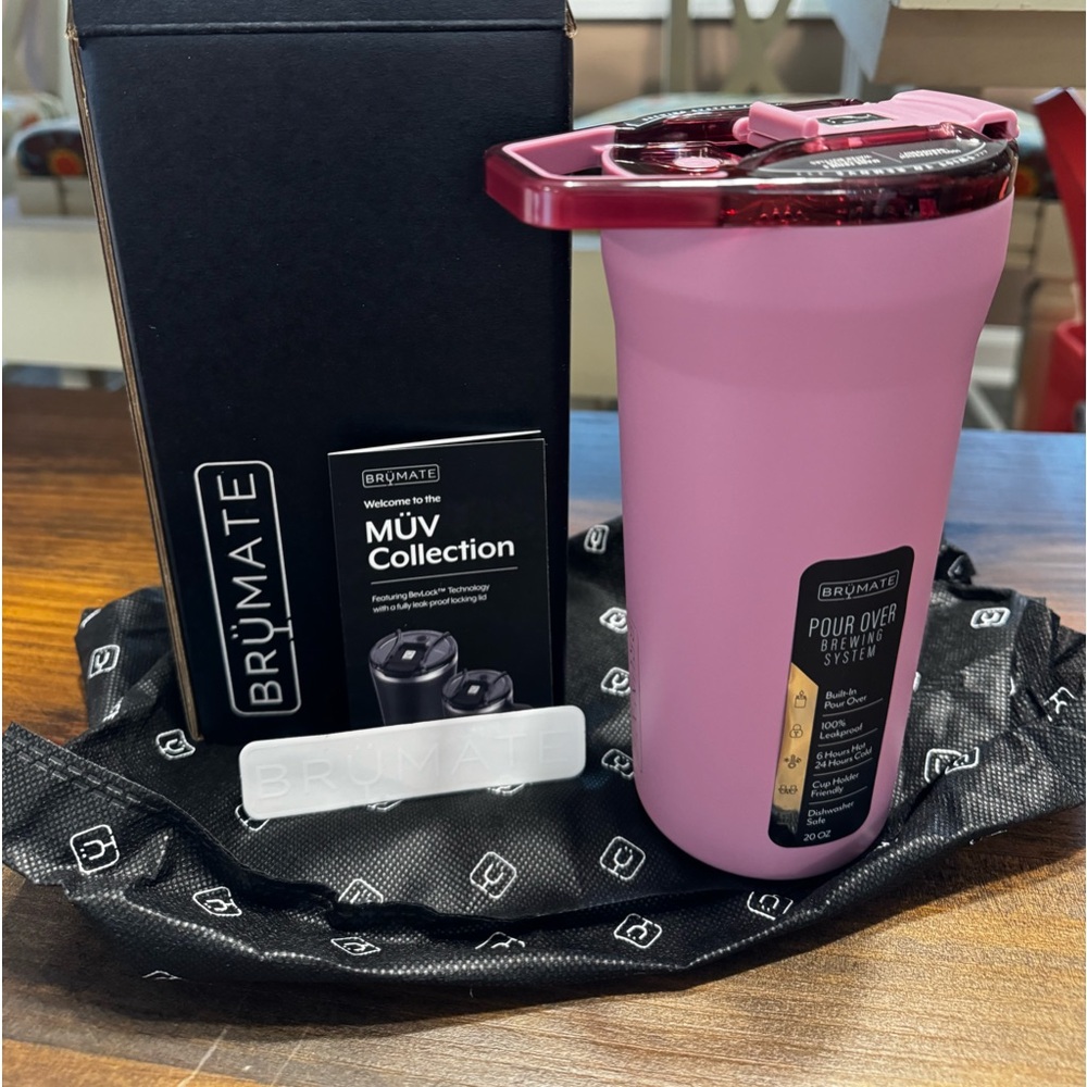 Brumate Pour Over in Açaí. 20oz. Brand New!